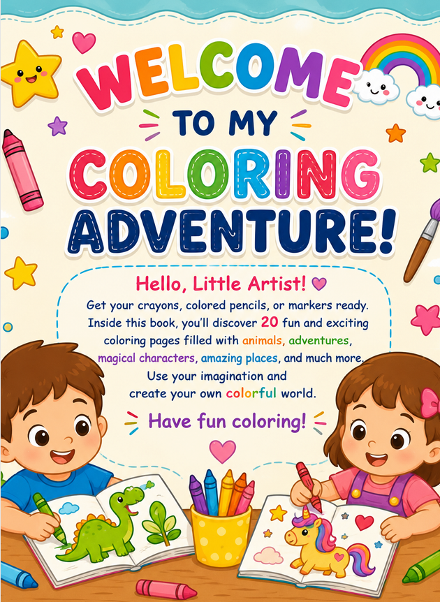 Amazing Adventures Coloring Book