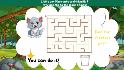15 Fun Mazes for Kids 🐾 | Educational Activity Book to Build Focus, Thinking & Confidence